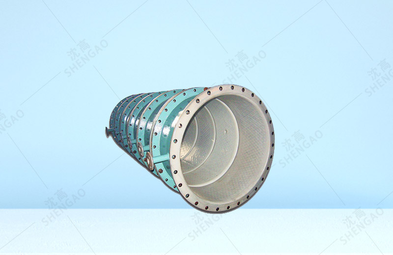 Piping and fittings of steel lined PO series equipment