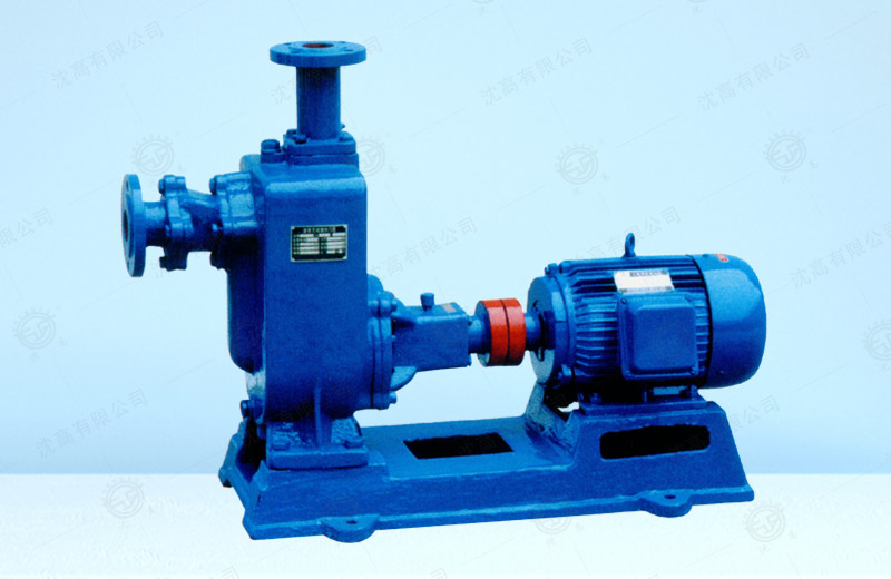 ZW self-priming non-clog sewage pump